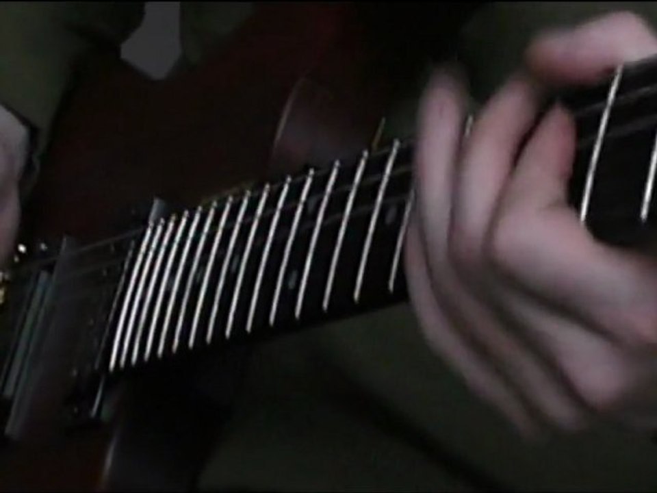 "Cupid's Dead" cover guitare sur Washburn N4