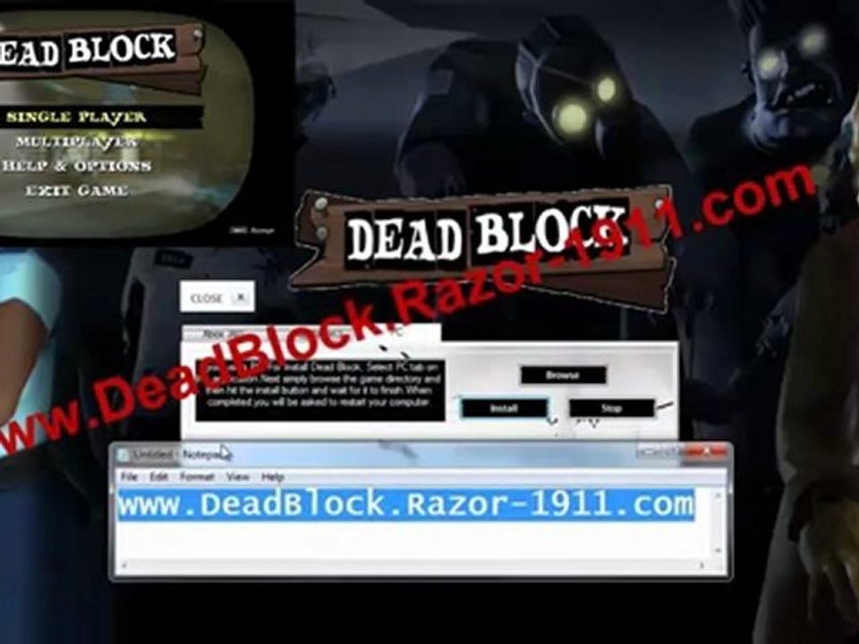 Dead Block Redeem Codes (PS3 Xbox360) HD