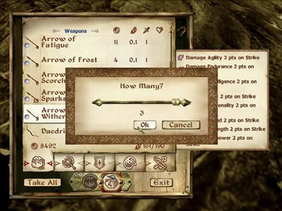 Oblivion 100% hardest speedrun armacham - part 28