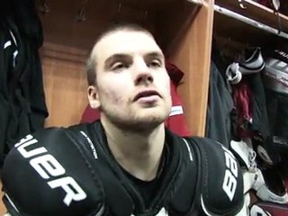 Илья Антоновский  после игры с к.Авангард  23.12.11.