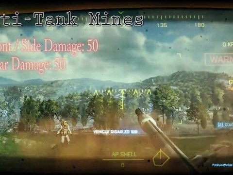 BF3 - Les dégats sur les tanks ?