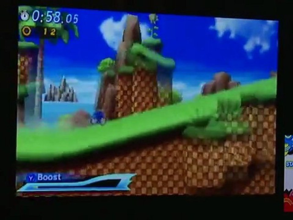 Sonic Generations (3DS) - Gameplay 01