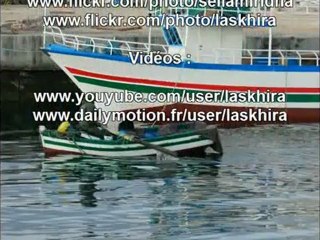 Good night Skhira  مساء الخير صخيرة réveil sur port شروق