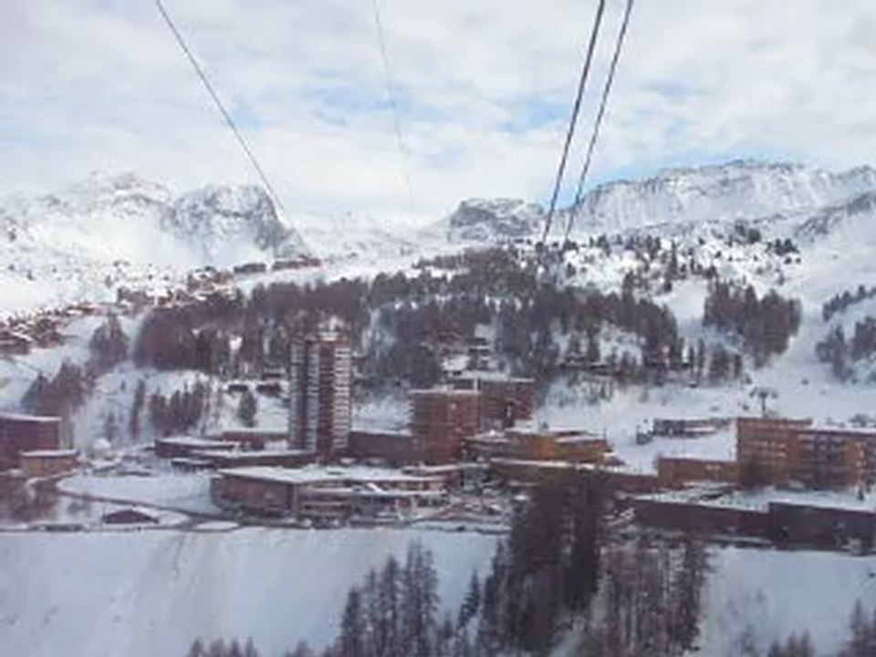 La Plagne Télémétro 11 déc  2011