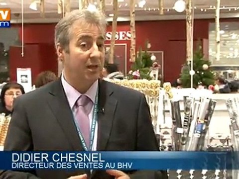 Dernières heures et derniers achats avant le réveillon de Noël