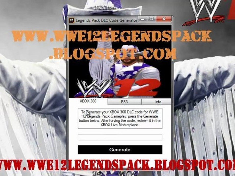 WWE 12 Legends Pack DLC Game Leaked - Xbox 360 - PS3
