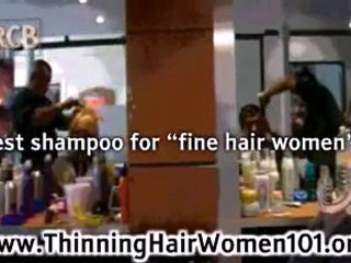 Best Shampoo for Fine Hair Women