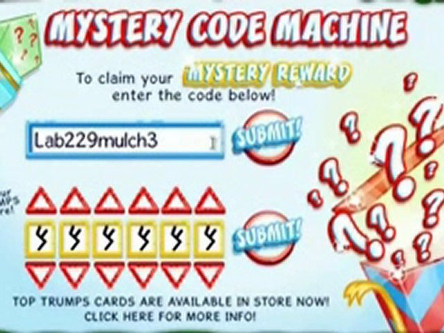 Bin weevils mulch codes 2020