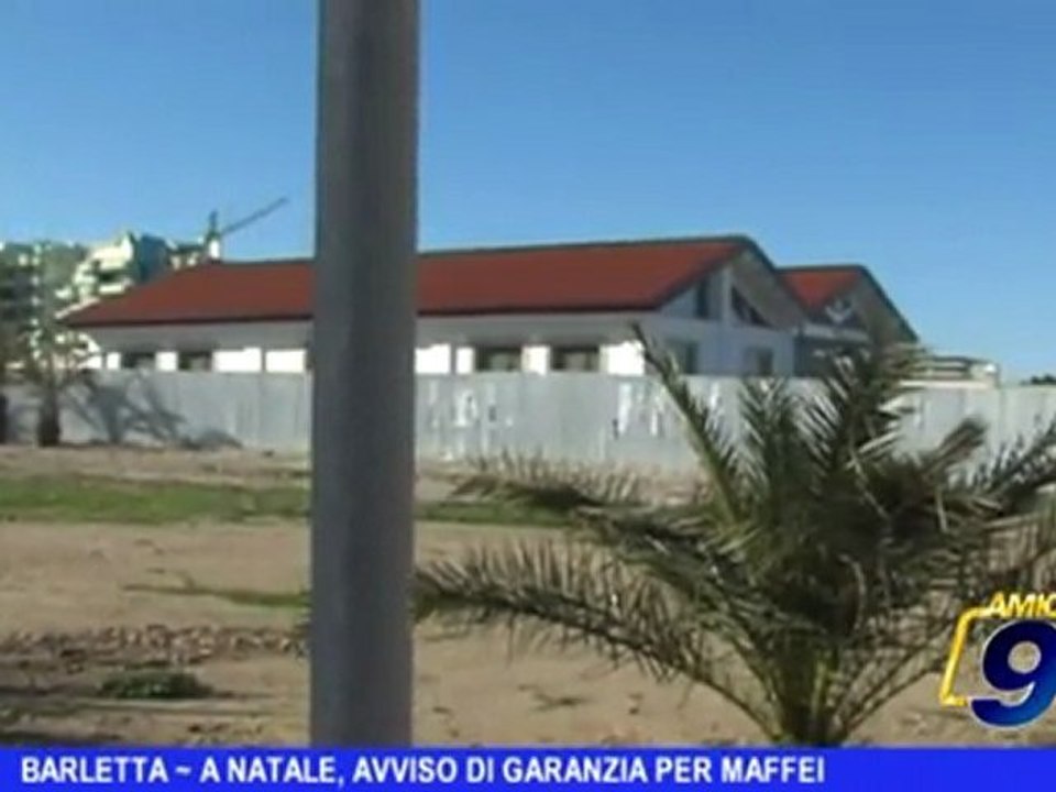 Barletta | A natale, avviso di garanzia per Maffei