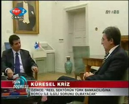 İşin Doğrusu - Küresel Piyasalardaki Dalgalanmalar ve Türk Bankacılık Sisitemi 22.12.2008