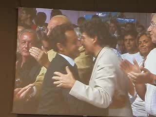 Johnny et Sarko Univ été 2006 UMP