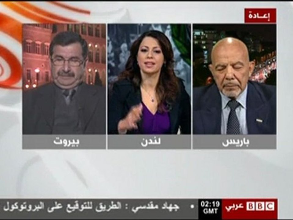 BBC Arabic Syria news 06.12.2011 2 عن المناورات الصاروخية للنظام السوري العميد المتقاعد عقيل الهاشم العميد أمين حديد أخبار سورية بي بي سي