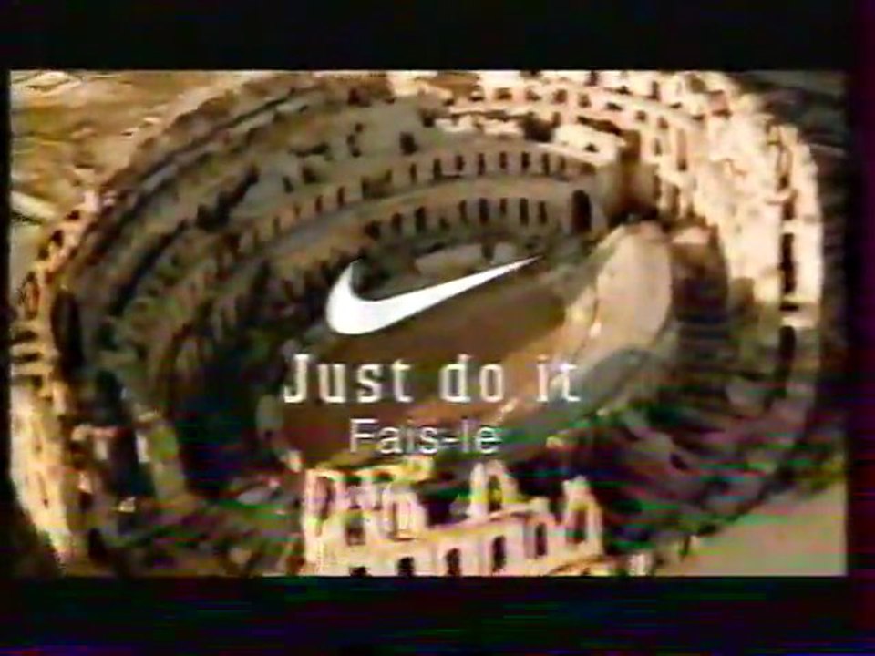 Publicité Nike Just Do It 1996