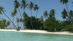 La plage de Dany à Maupiti (iles de la Société en Polynesie)ou Bora-Bora sans les hotels