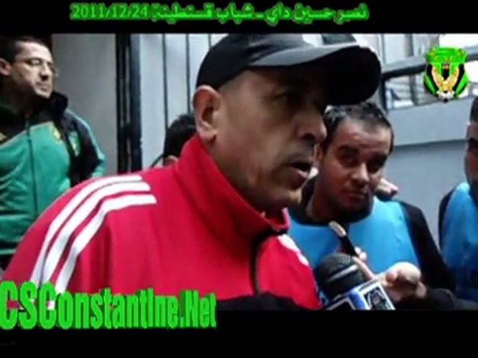 NAHD-CSC 0-0 : Déclarations de Rachid Bouarrata :: 24/12/2011