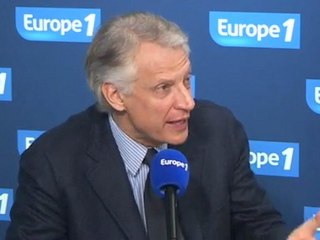 Villepin : "on ne légifère pas sur la mémoire"