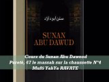 85. Cours du Sunan Abu Dawood Pureté, 67 le massah sur la chaussette N°4
