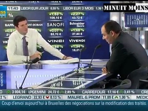 Olivier Delamarche, BFM Business du 20/12/2011