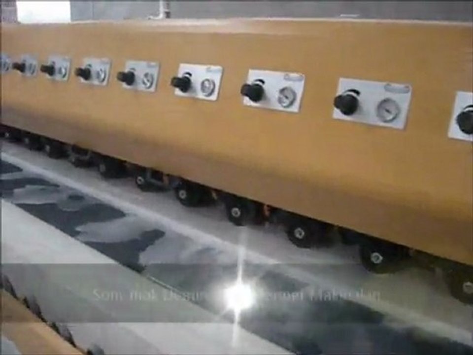 Sommak mermer makina Otomatik Kovan Yaglamalı Alın Cila Pah Kırma Makinası Sommak