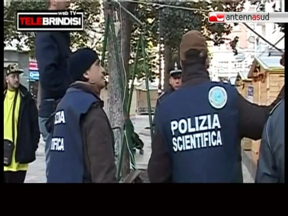 TG 24.12.11 Brindisi: tentata rapina a portavalori, ferito vigilante