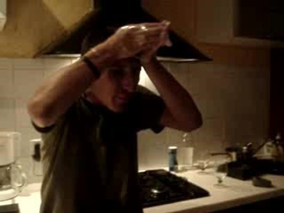 Capote sur la tête....