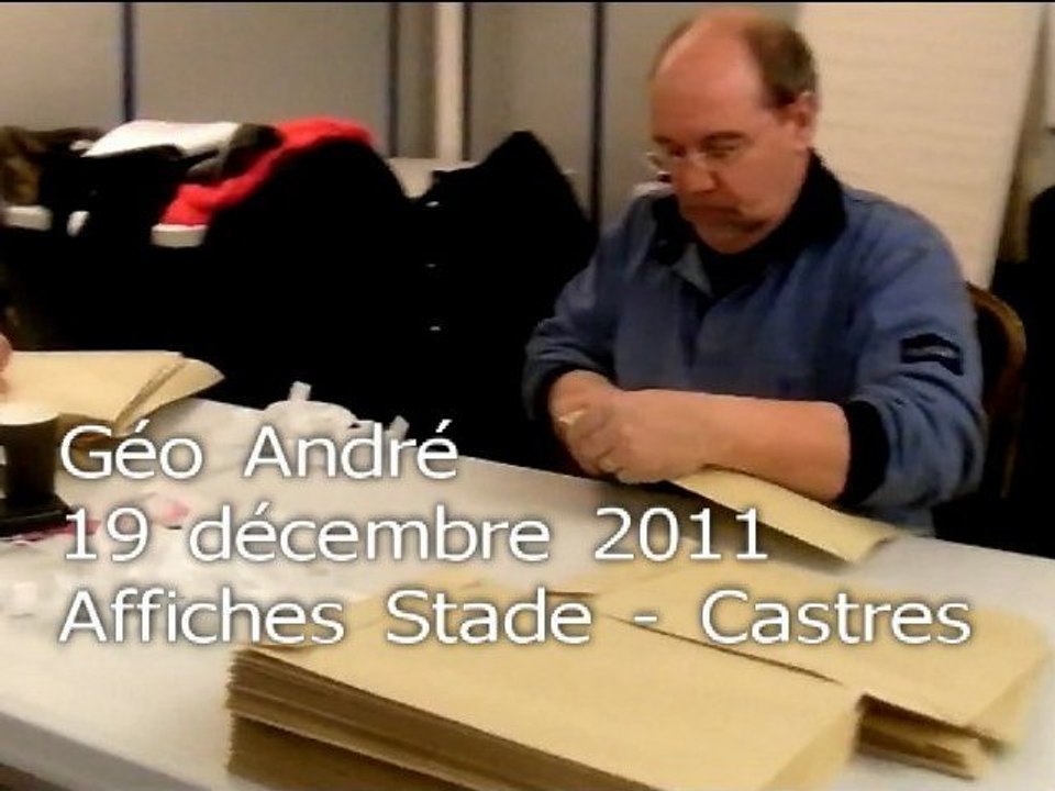 19 décembre 2011 Affiches Stade - Castres