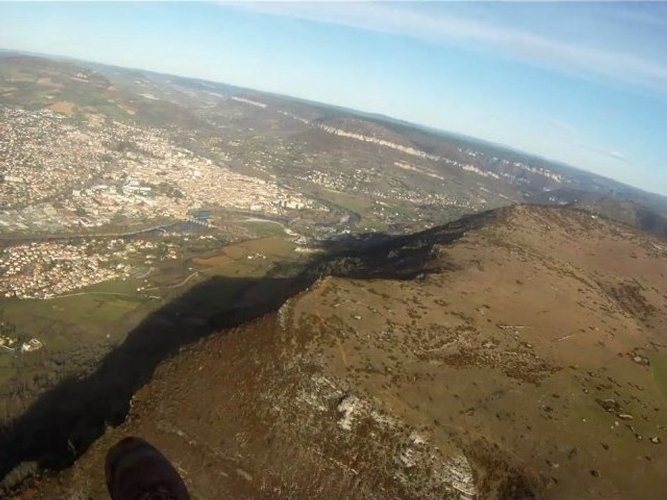 Noël dans le ciel de millau