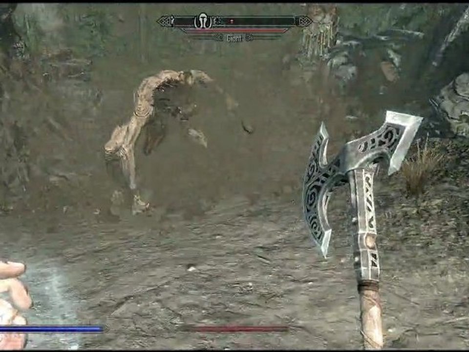 Skyrim: Death by Giant