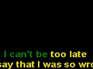 Air Supply - All Out Of karaoke Love.