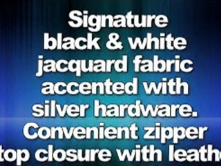 COACH Signature Stripe Shopper Bag Tote 17433