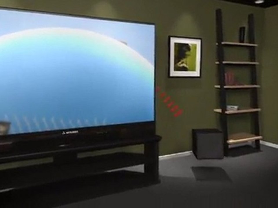 Mitsubishi WD-92840 92-Inch 1080p Projection TV- Electronics