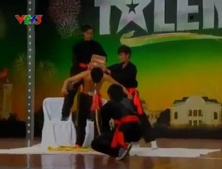 [ VIETNAM'S GOT TALLENT 2011 ] Màn Kung fu khiến giám khảo không dám nhìn