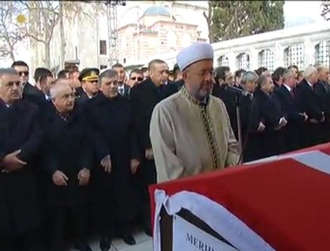 Cumhurbaşkanı Gül, Aydın Menderes’in Cenaze Törenine Katıldı