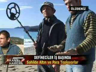 öLÜDENİZ'DE DEFİNE AVCILARI...KANALF