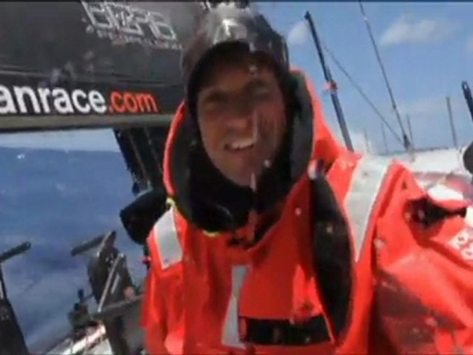 Les skippers de la Volvo Race chantent Noël dan...