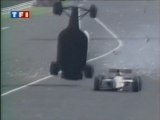 Formule 1 Italie 1993 Fittipaldi flip en français (TF1)