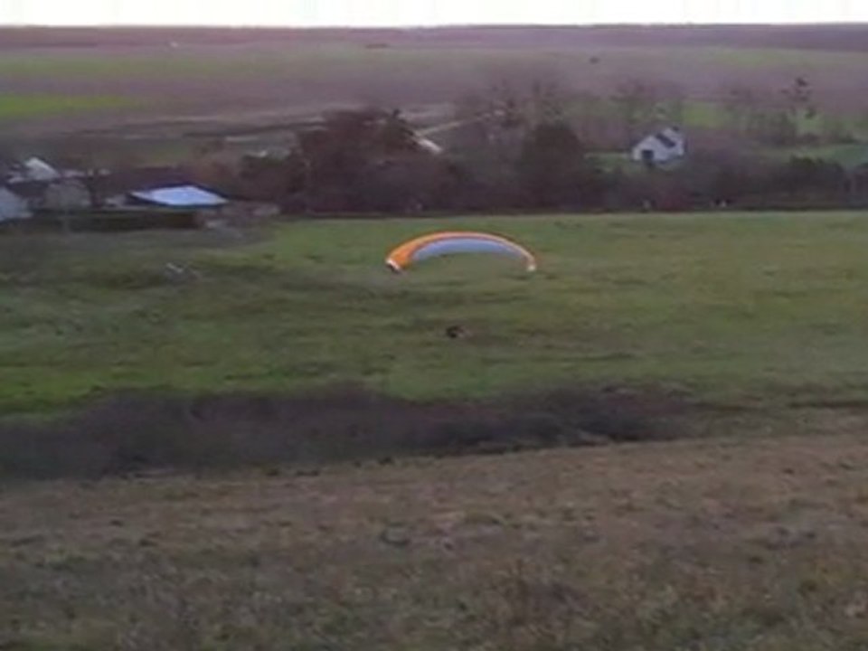 parapente jean-marc a Doue le 24.12.2011
