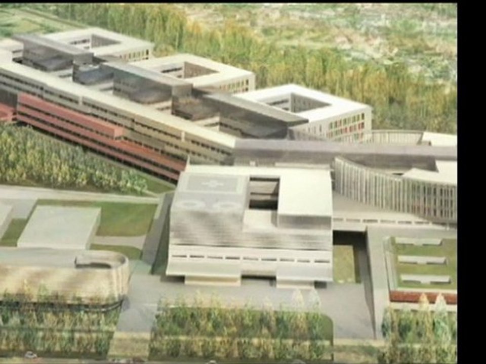 Nouvel hôpital d'Orléans : présentation du projet architectural