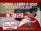 At Preferred Ford the Dear Santa Sales Event is going on now!