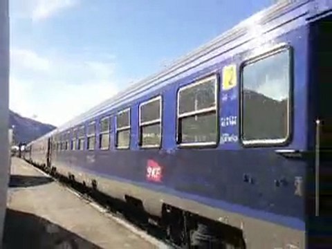 manoeuvre du paris austerlitz en gare de briançon