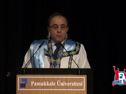 Pamukkale Üniversitesi tarafından Kültür ve Turizm Bakanı Ertuğrul Günay ve AK Parti Denizli Milletvekili Nihat Zeybekci'ye 'Fahri Doktora' unvanı verildi.