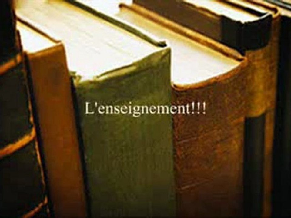 L'enseignement avant les exhortations