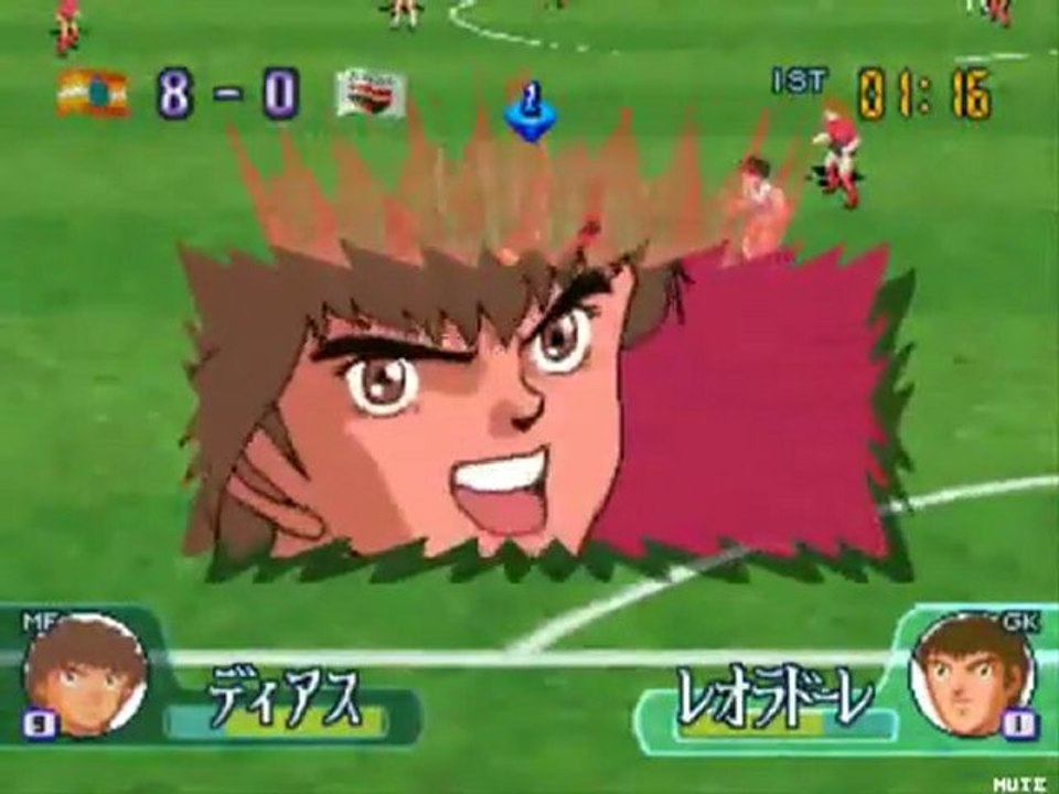 (PSX) Captain Tsubasa J_ Get in the Tomorrow - All Star Team Shoot _ Twin Shoot