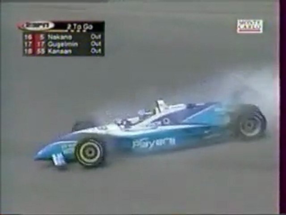 CART Fontana 2000 Big crash Tagliani en français (TMC)