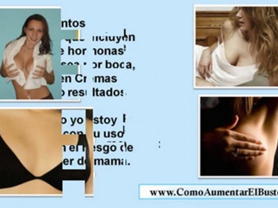 como hacer crecer los senos naturalmente