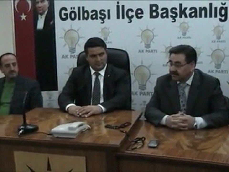 Belediye  Başkanı AKP Teşkilatını ziyaret etti..