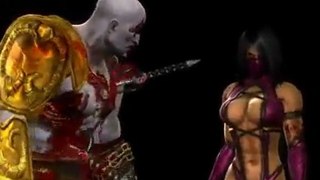 Mortal Kombat 9 Fatalities_ Kratos and The Ladies