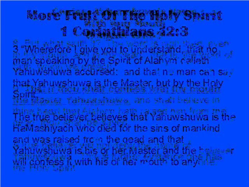 THE GIFT OF SPEAKING IN TONGUES