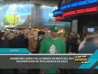 En 2011 cayó Osama Bin Laden