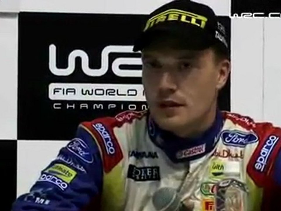 WRC Rally Japan 2010 Press Conference Kimi Räikkönen